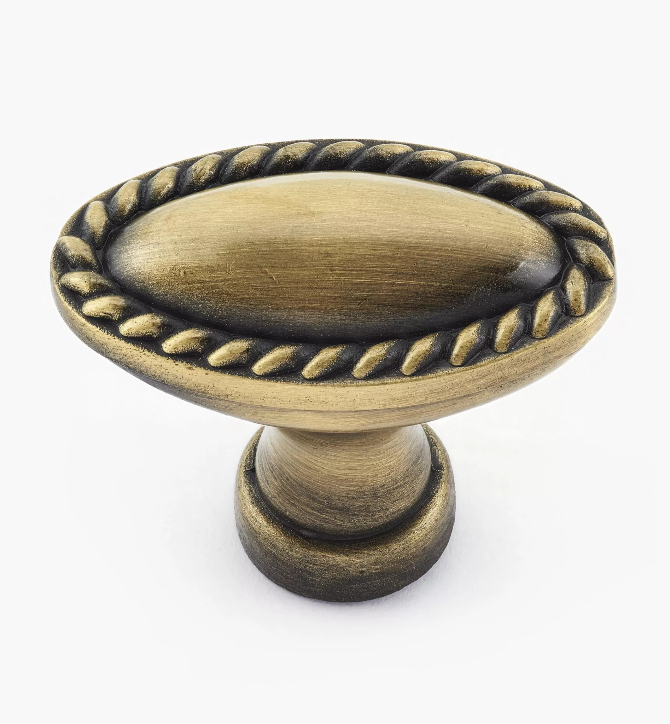 Lee Valley Rope-Edge Oval Knob