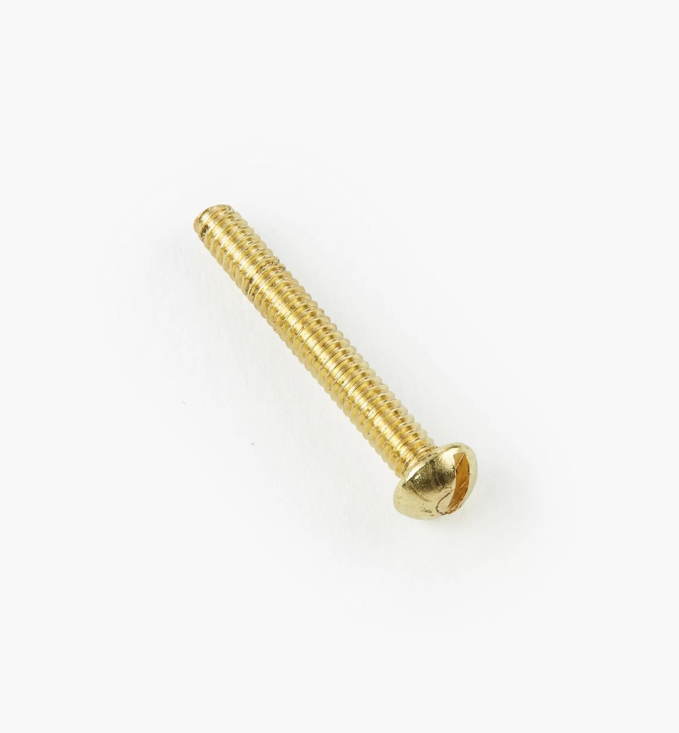 Lee Valley Round-Head Slot Brass Machine Screws
