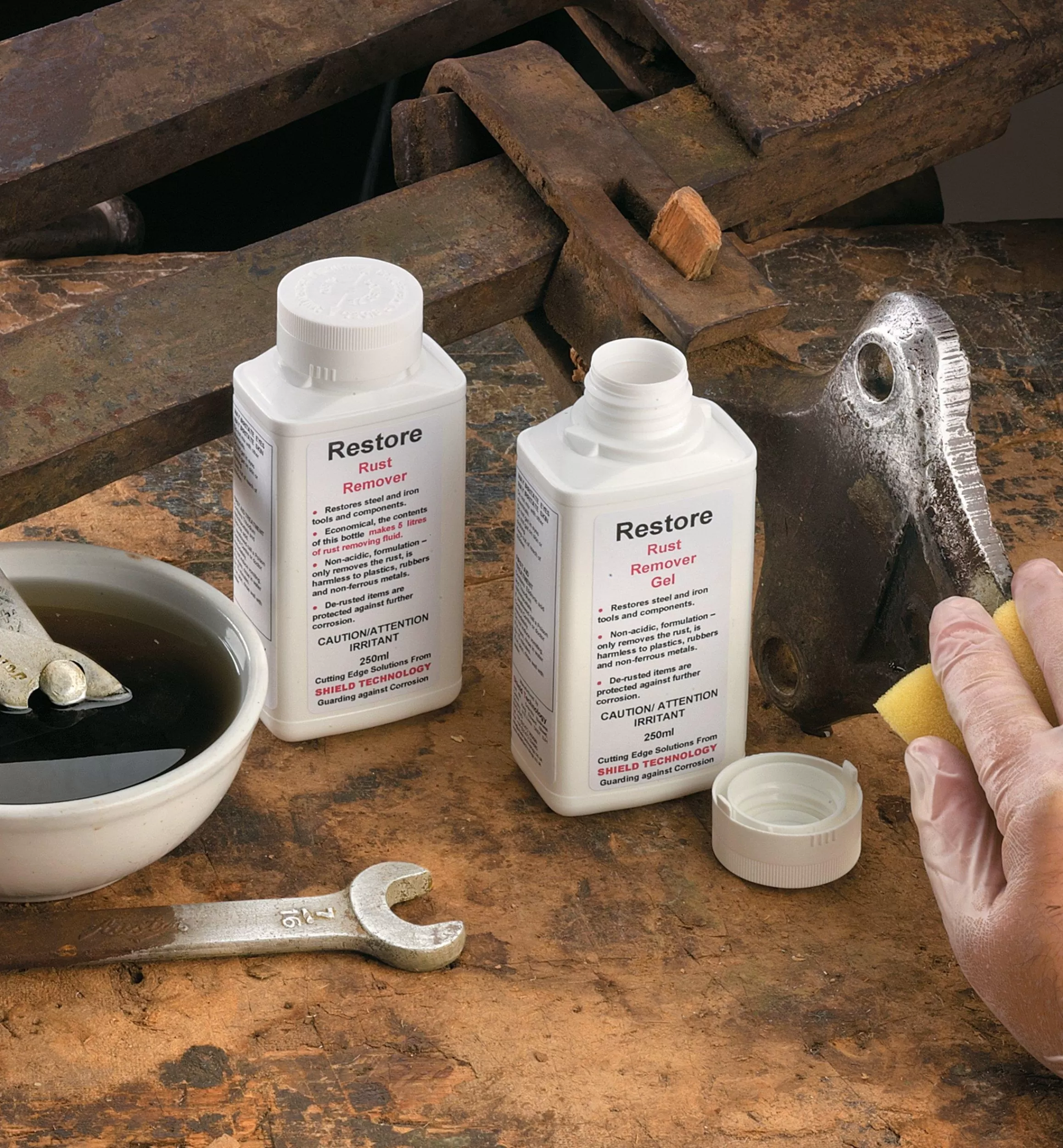 Lee Valley Rust Remover Concentrate & Gel