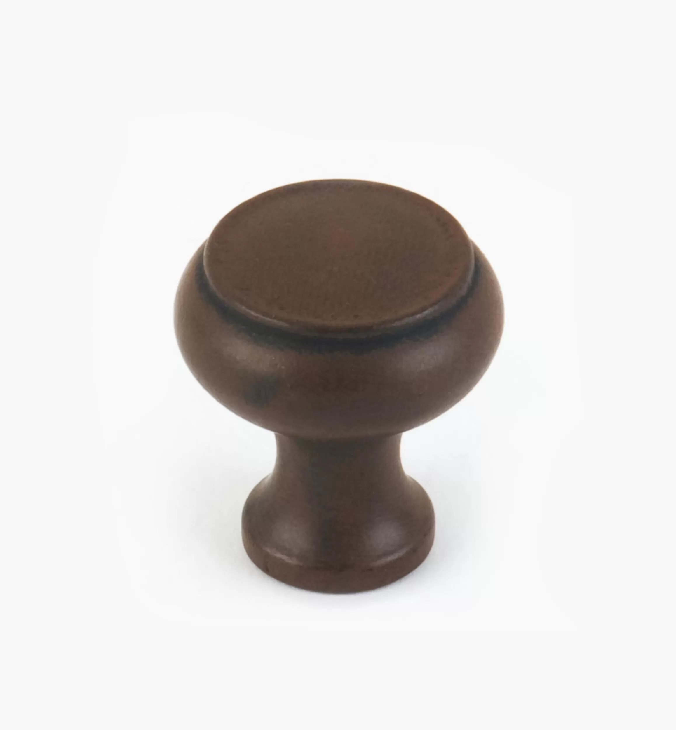 Lee Valley 1 1/8" Rustic-Iron Finish Knob