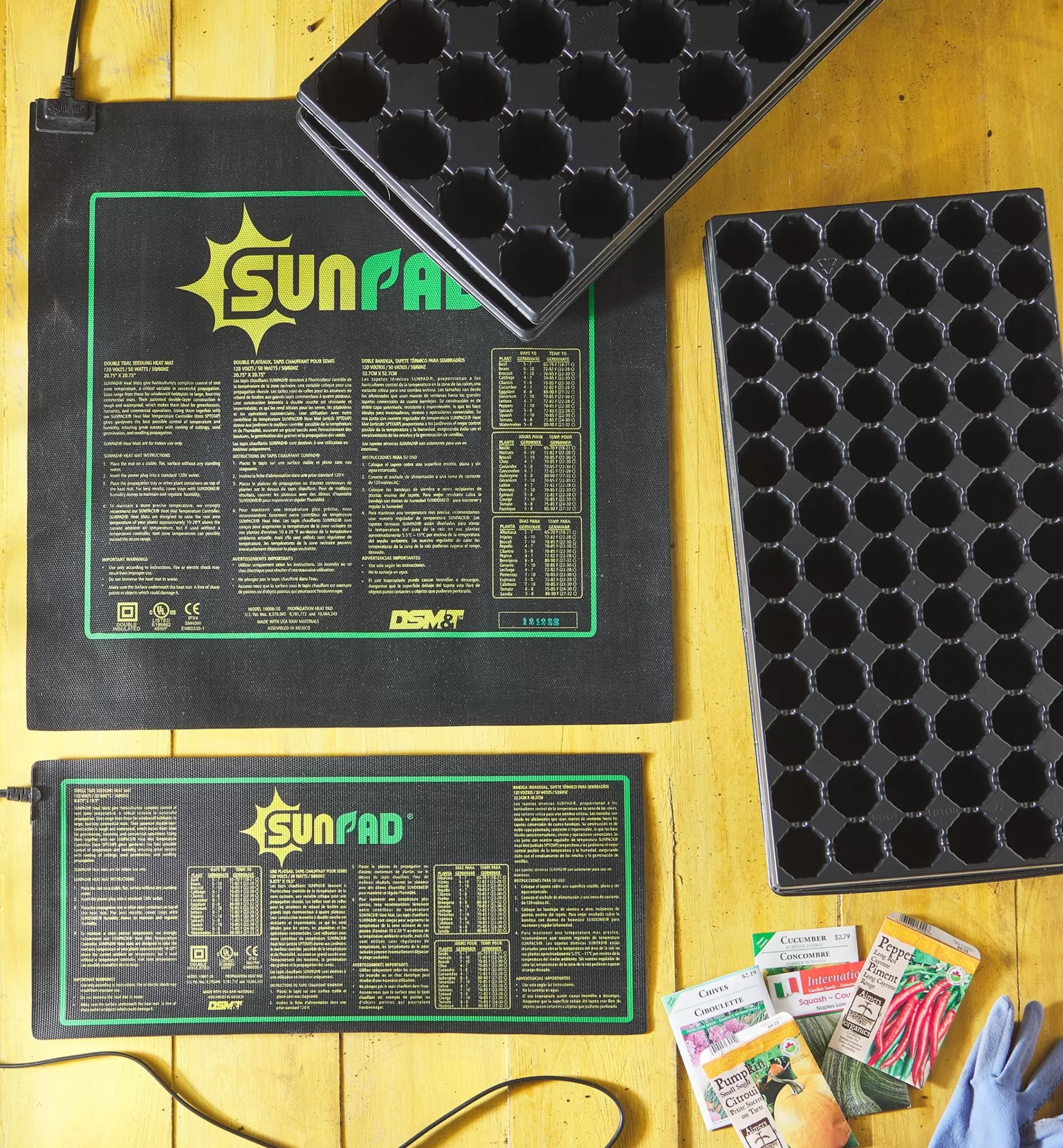 Lee Valley Seedling Heat Mats