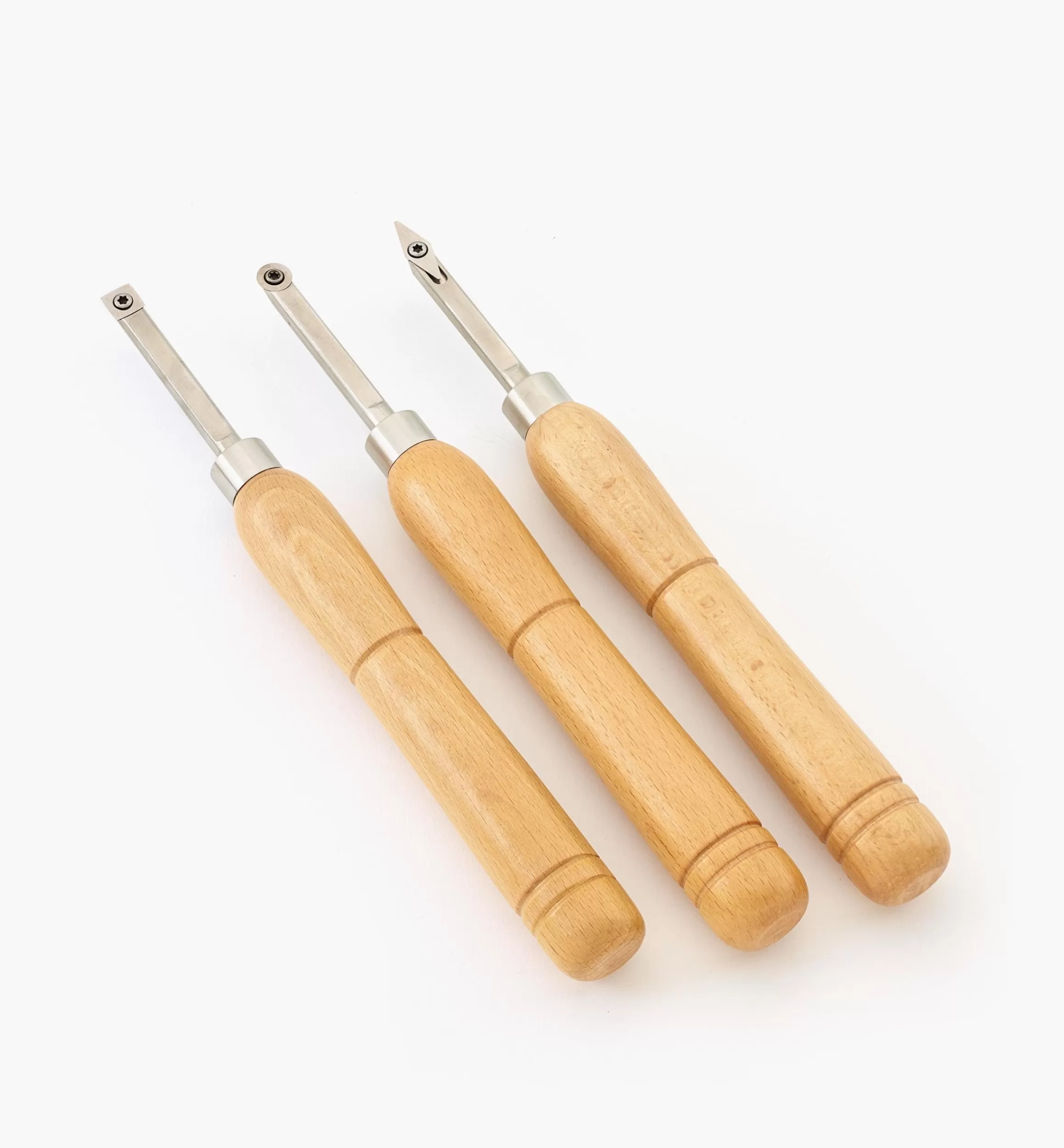 Lee Valley Set Of 3 Carbide-Tipped Turning Tools