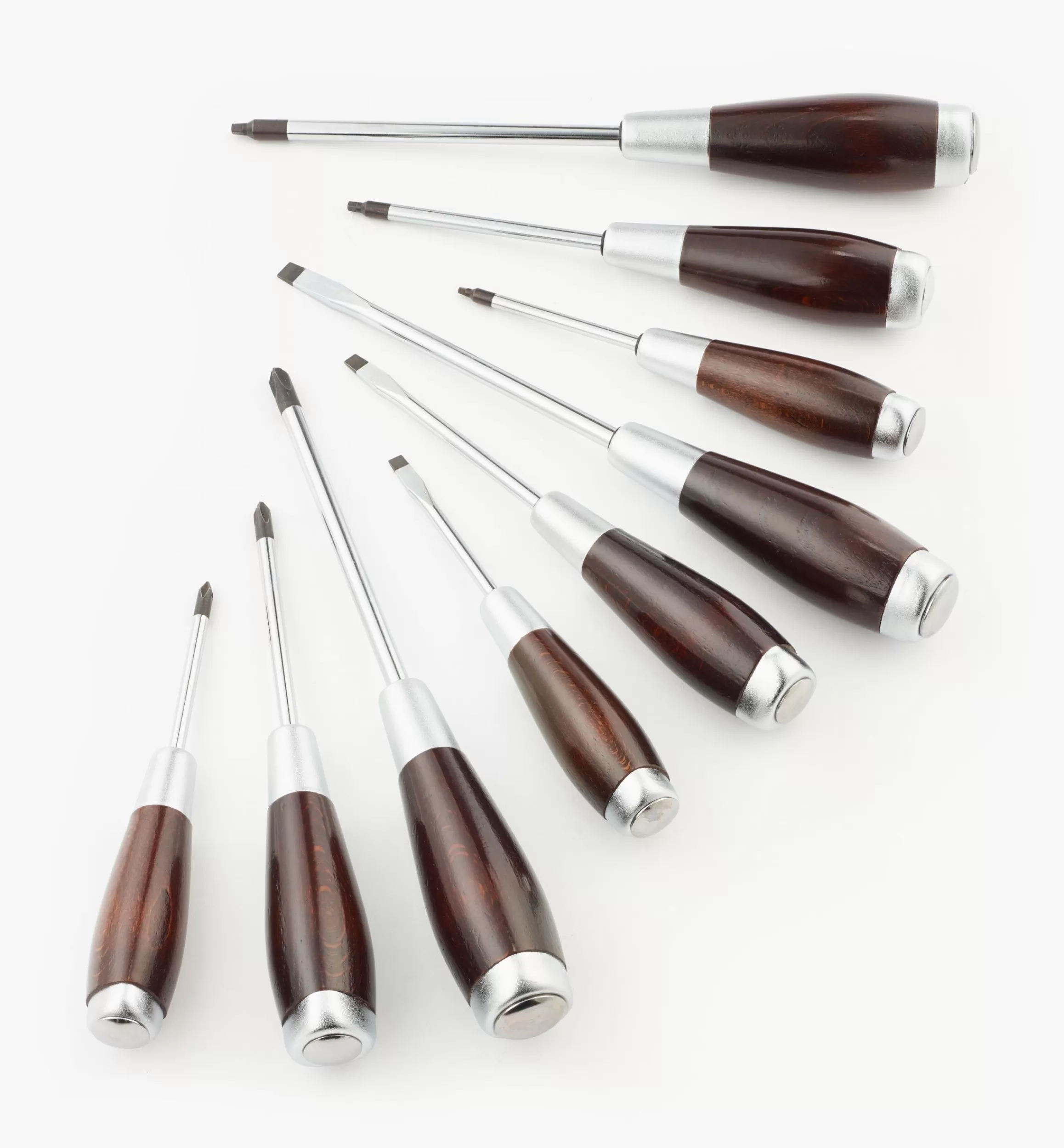 Lee Valley Set Of 9 Heavy-Duty Screwdrivers