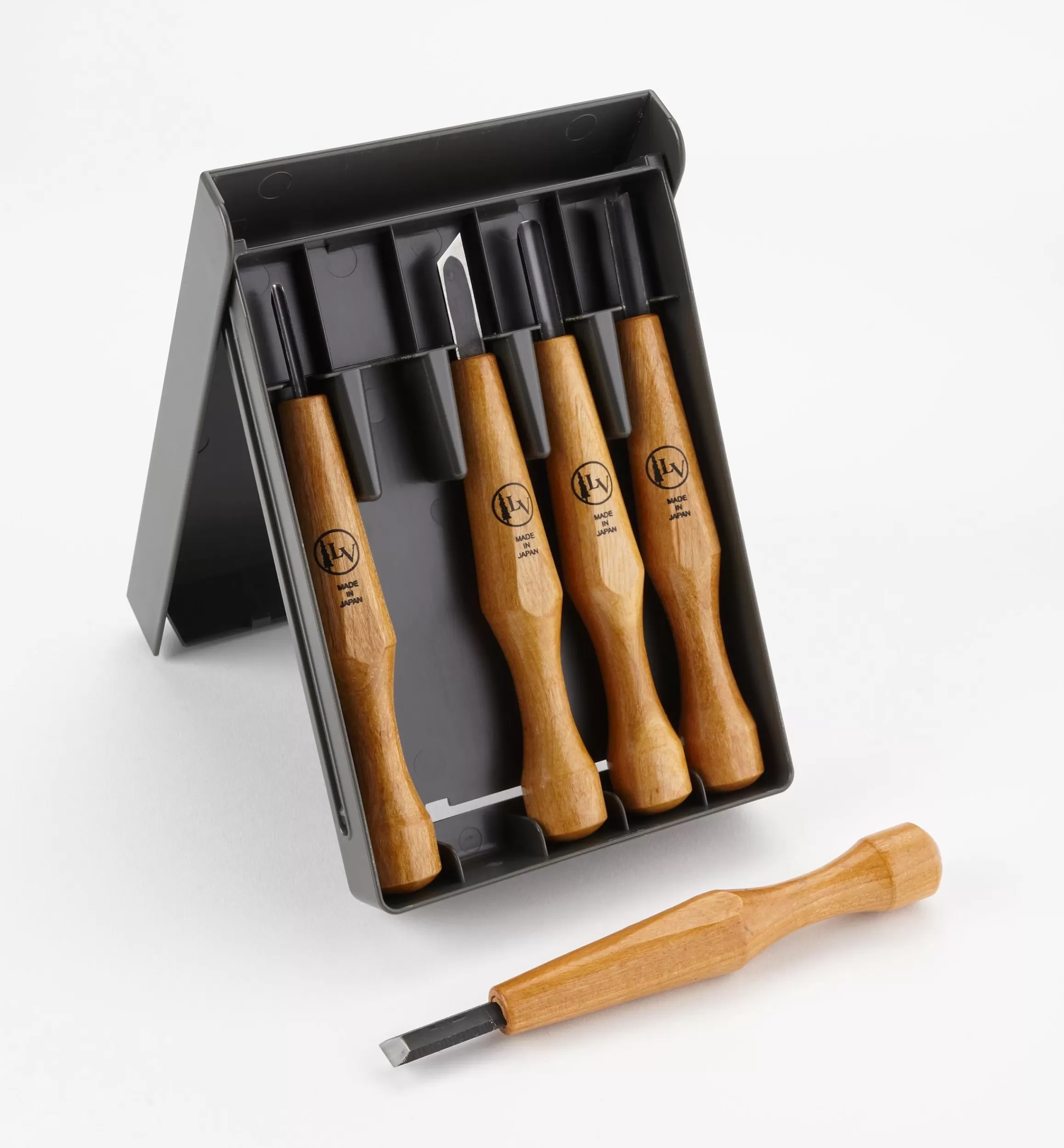 Lee Valley Set Of 5 Japanese Detail Carving Tools