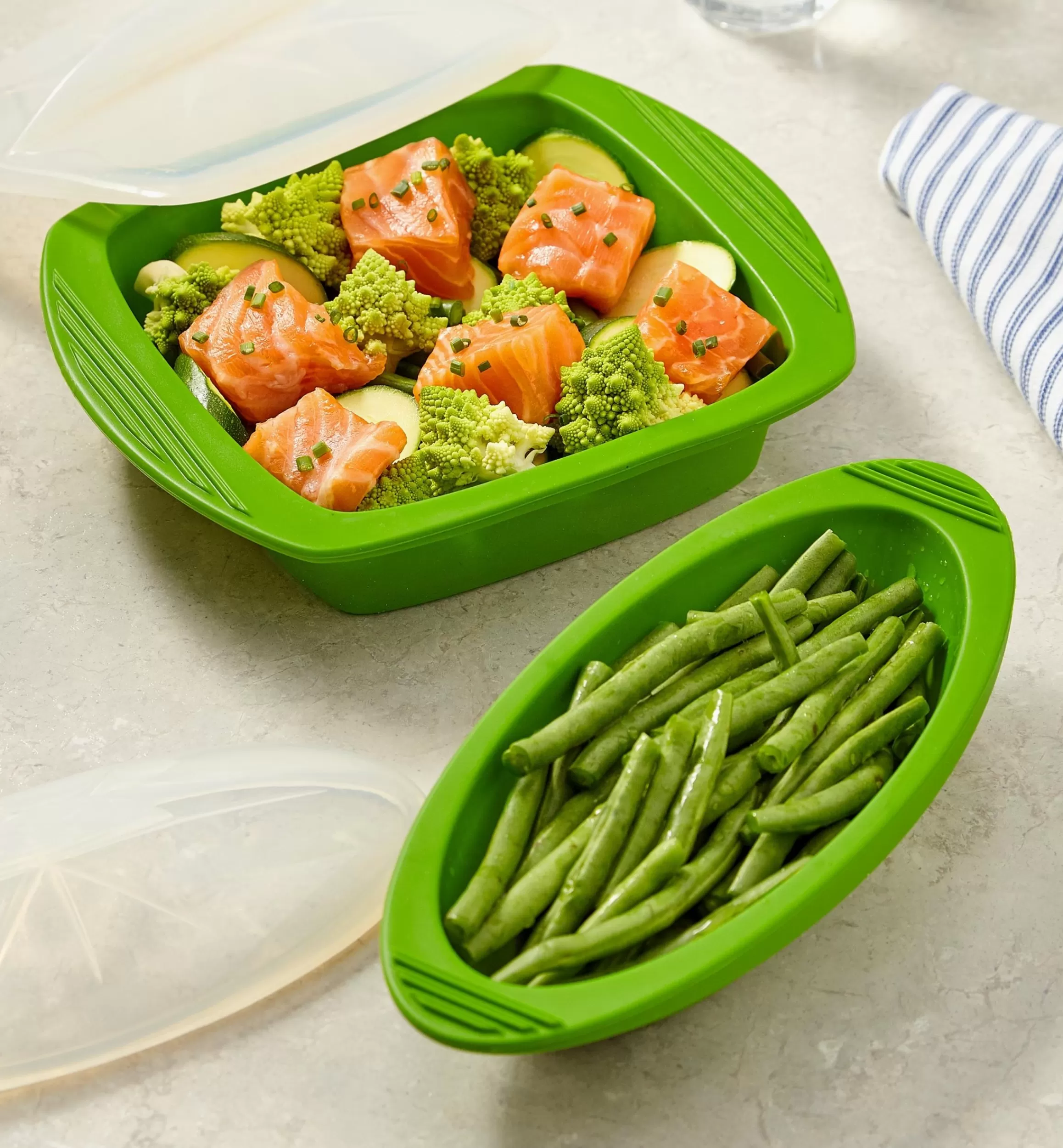 Lee Valley Set Of 2 Silicone Steam Cookers