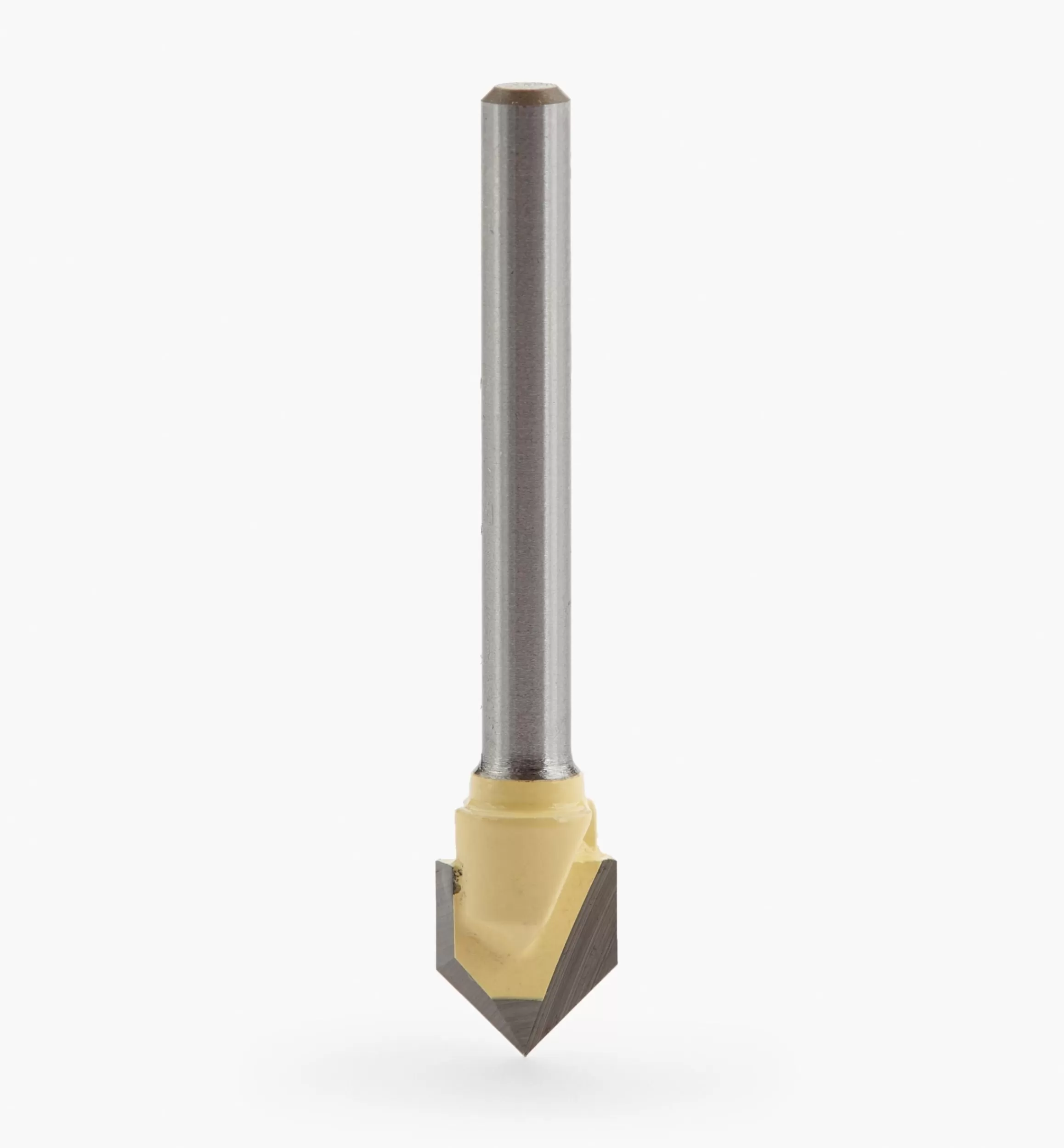 Lee Valley 1/8" Shank Carbide-Tipped V-Groove Router Bit