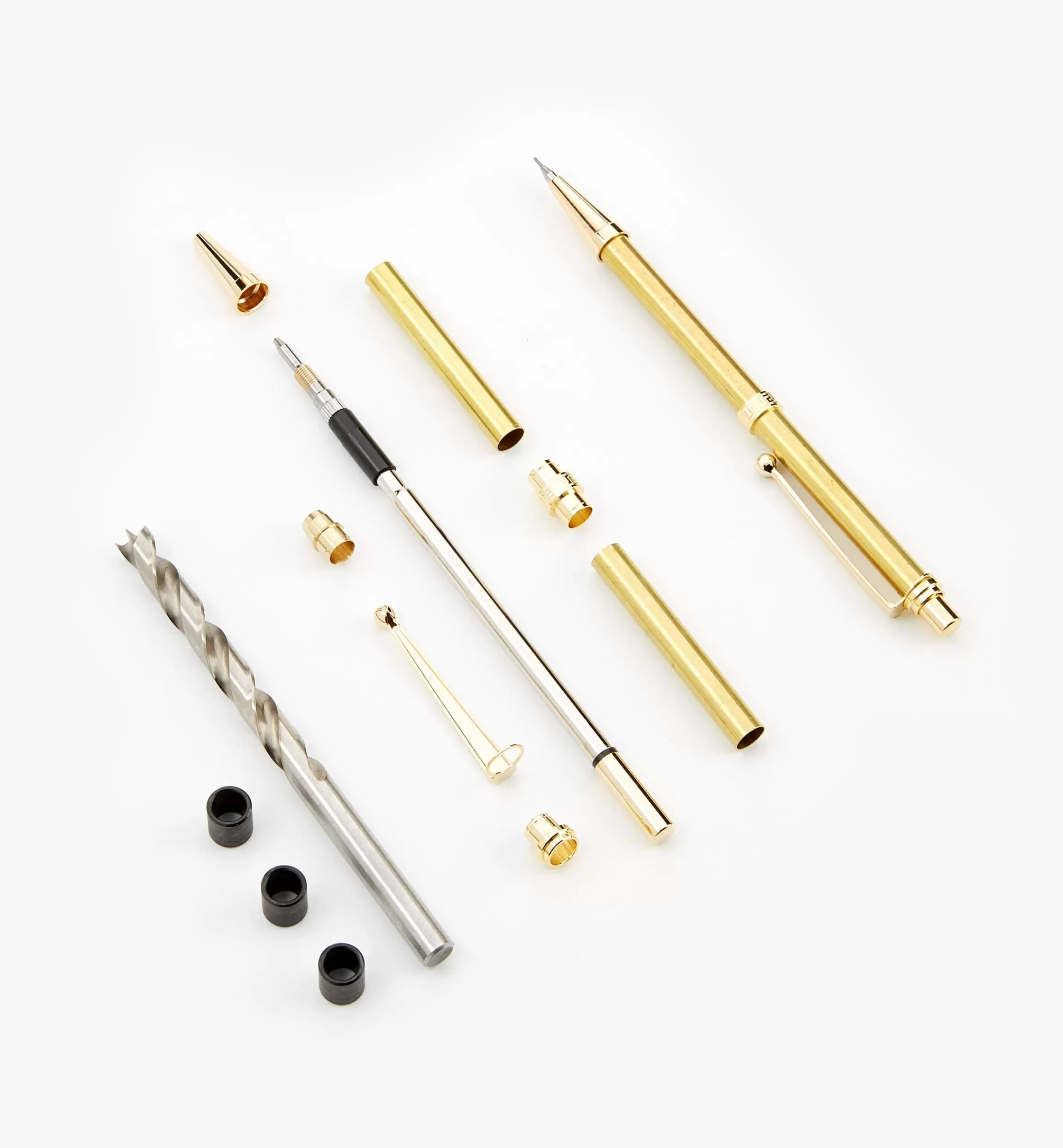 Lee Valley Slim-Style Greek Key Pencil Starter Set