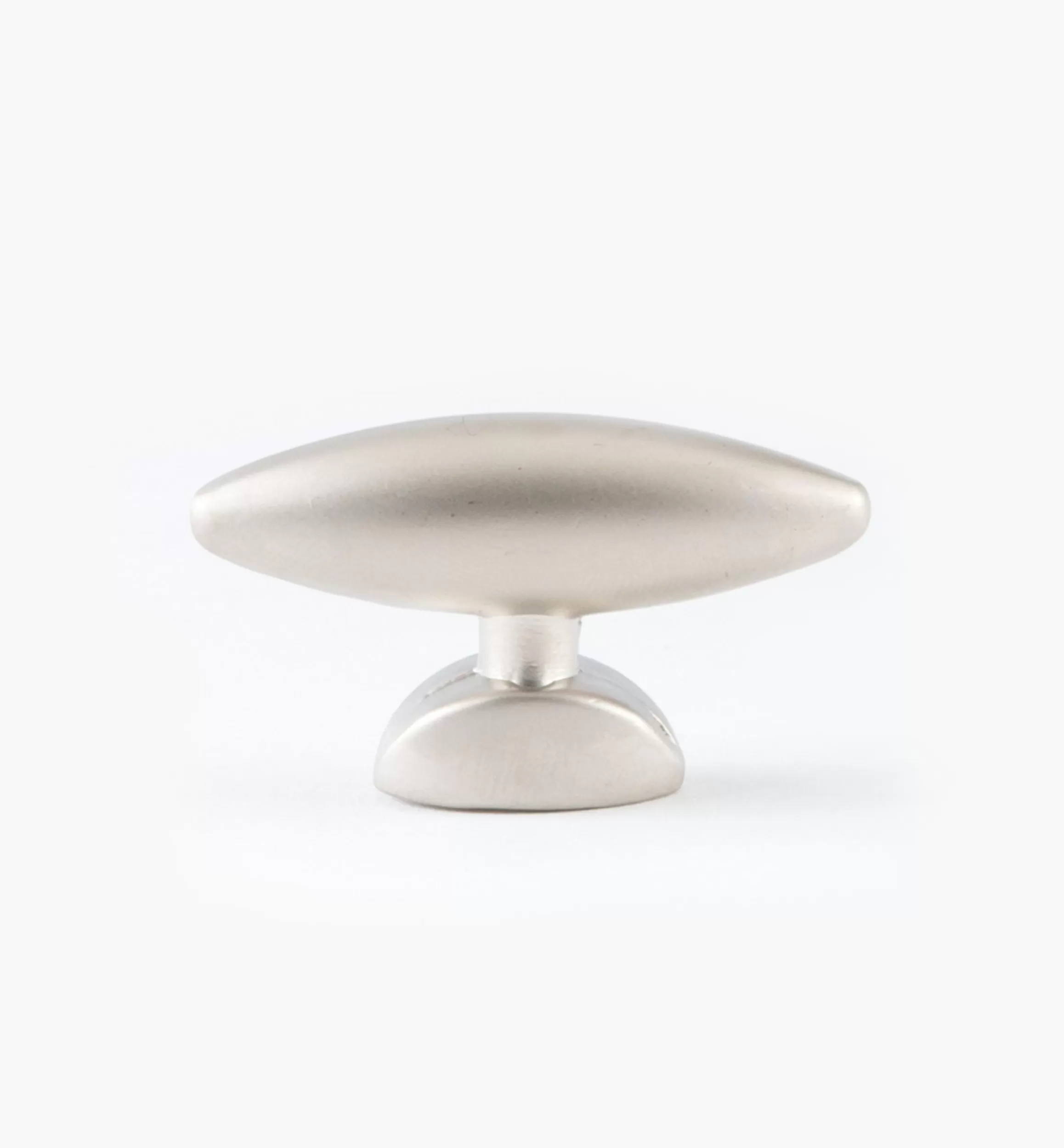 Lee Valley Small Pearl Oval Nickel Knob