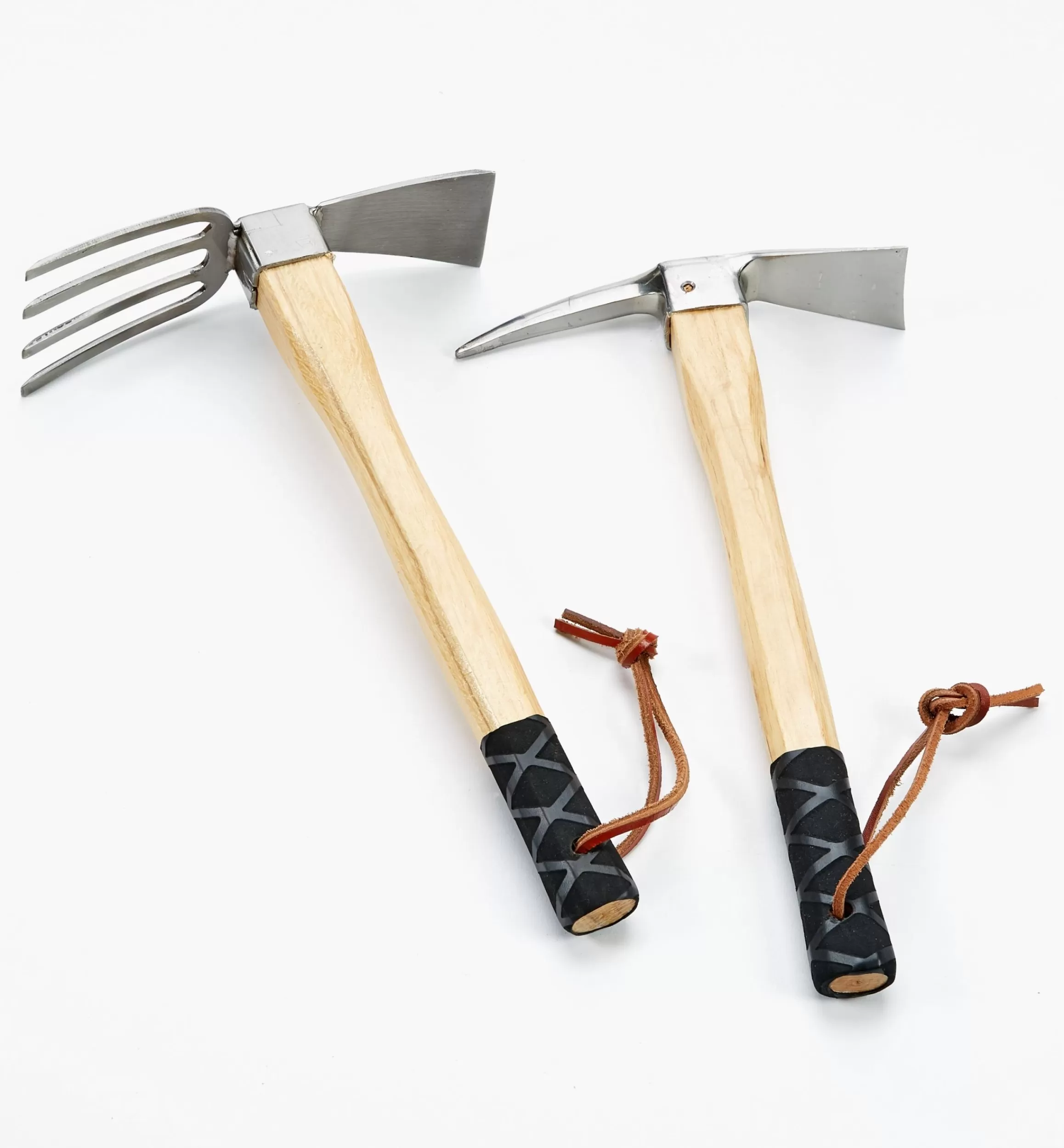 Lee Valley Stainless-Steel Cultivator & Pick Mattocks Set