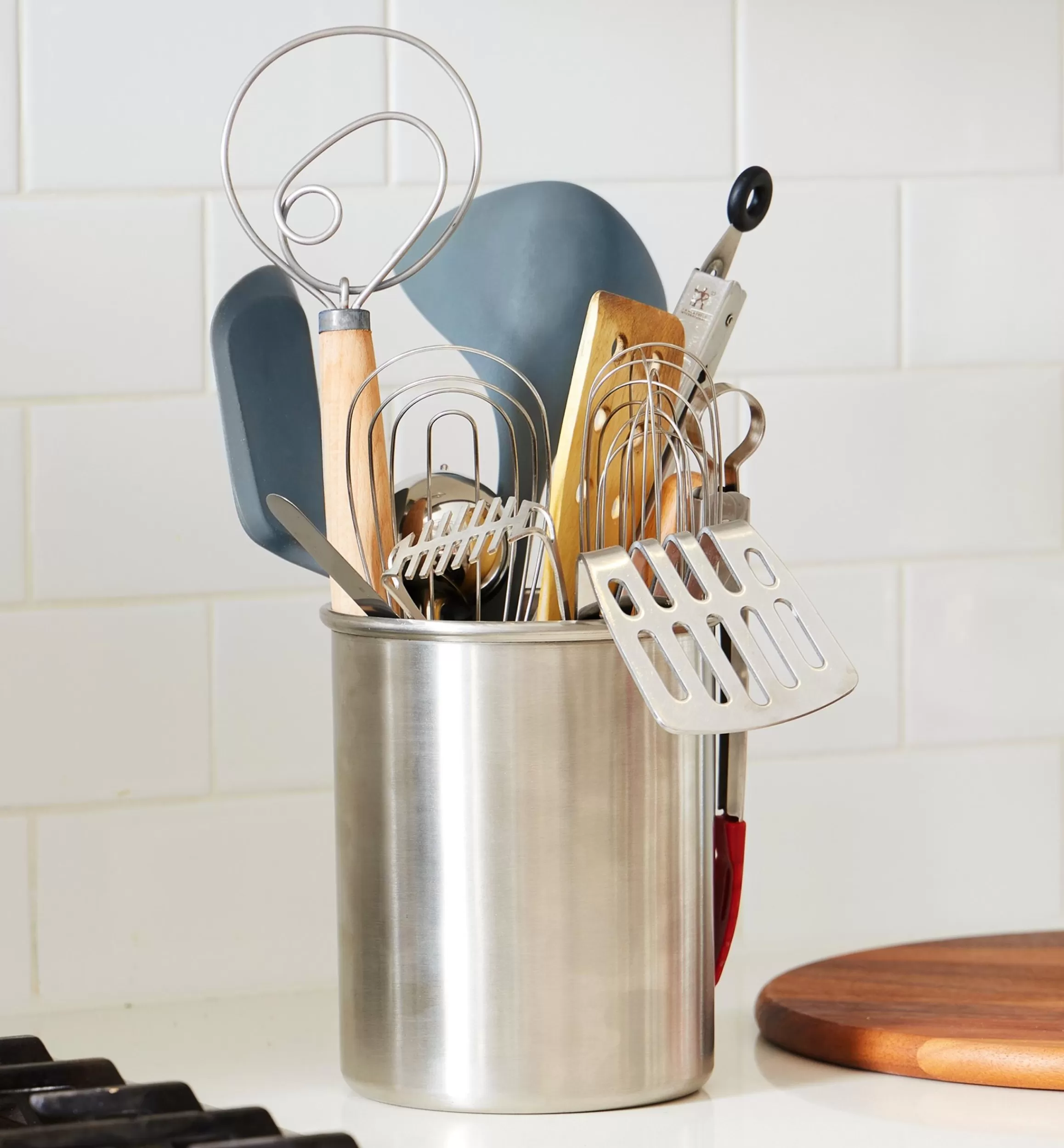 Lee Valley Stainless-Steel Utensil Holder