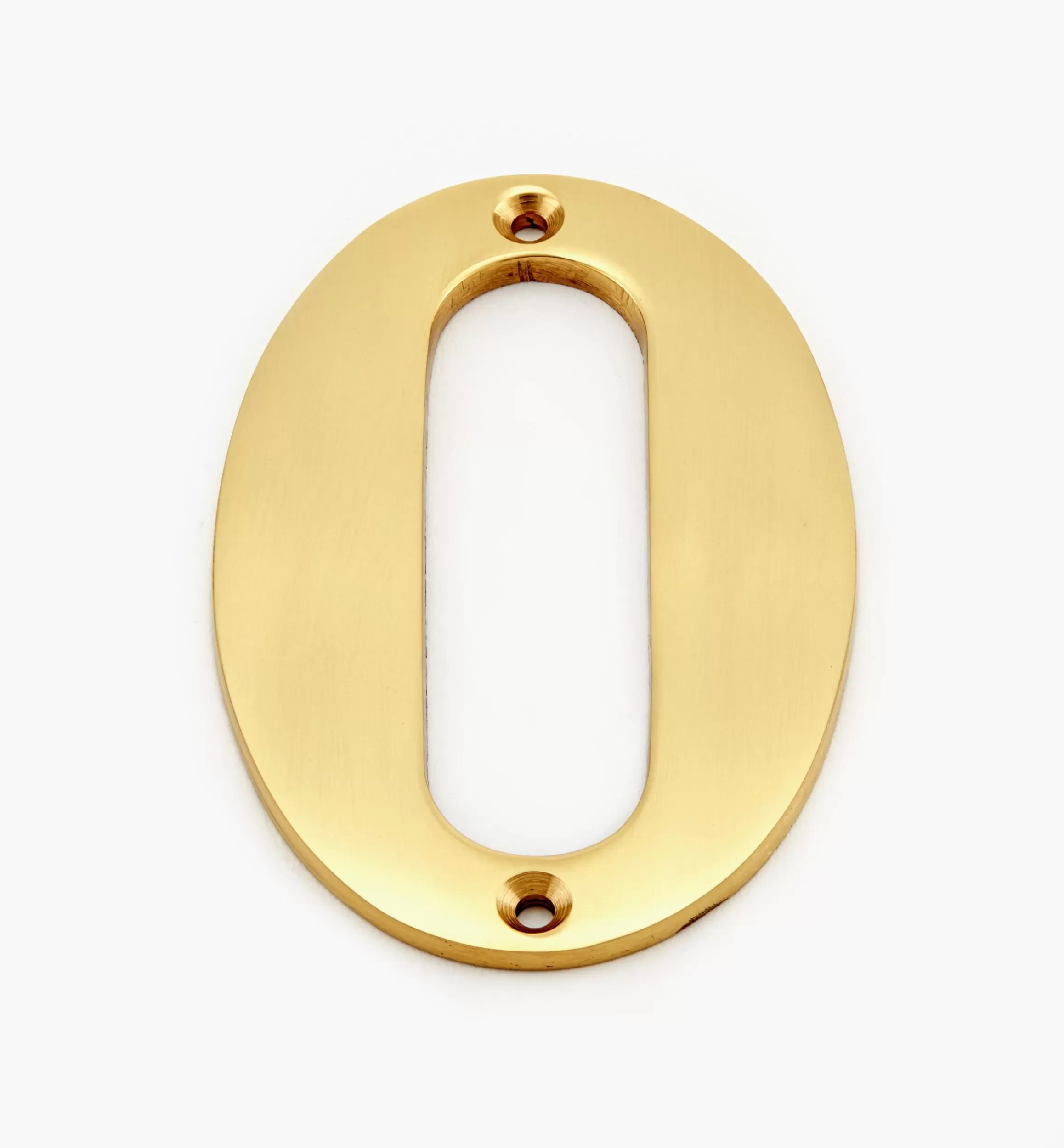 Lee Valley Standard Cast Brass House Numbers