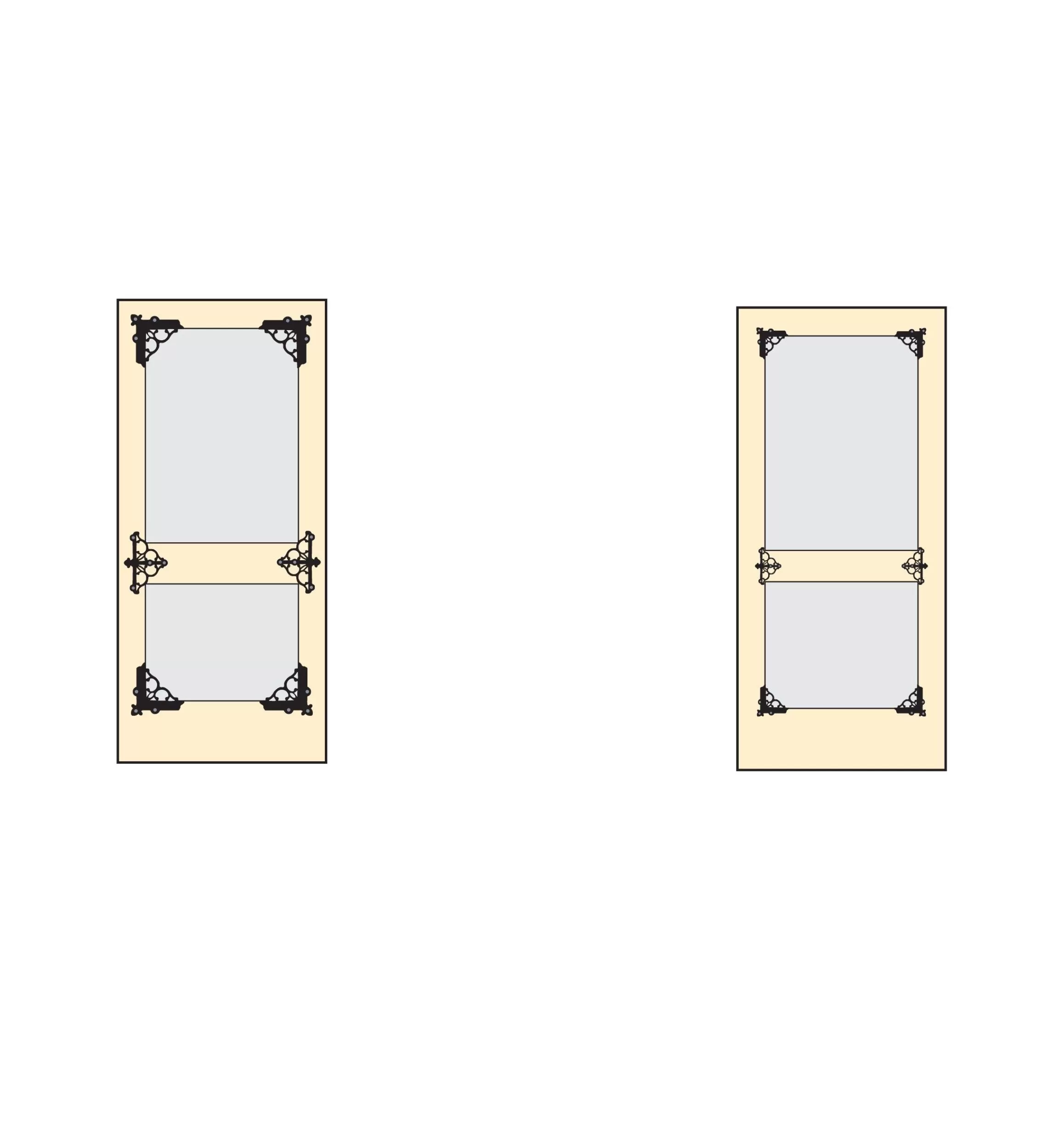 Lee Valley Star Corner Braces