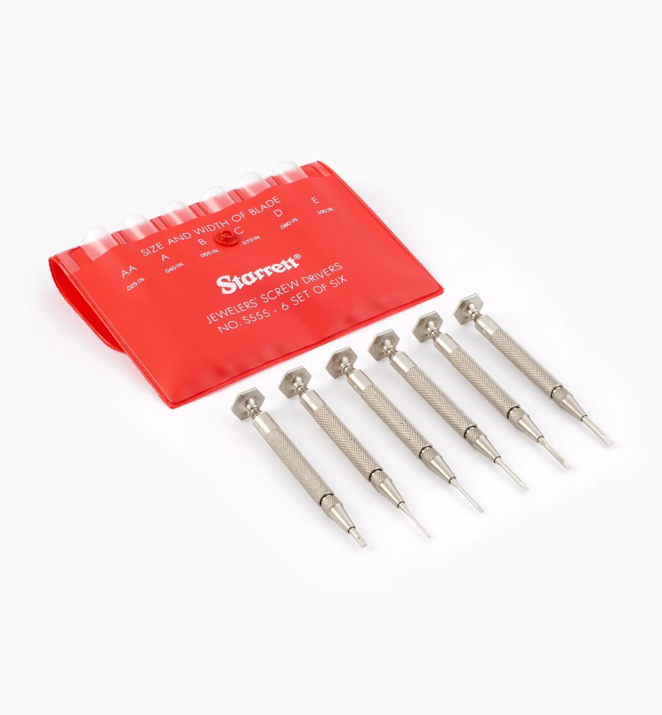Lee Valley Starrett Jeweller's Screwdrivers