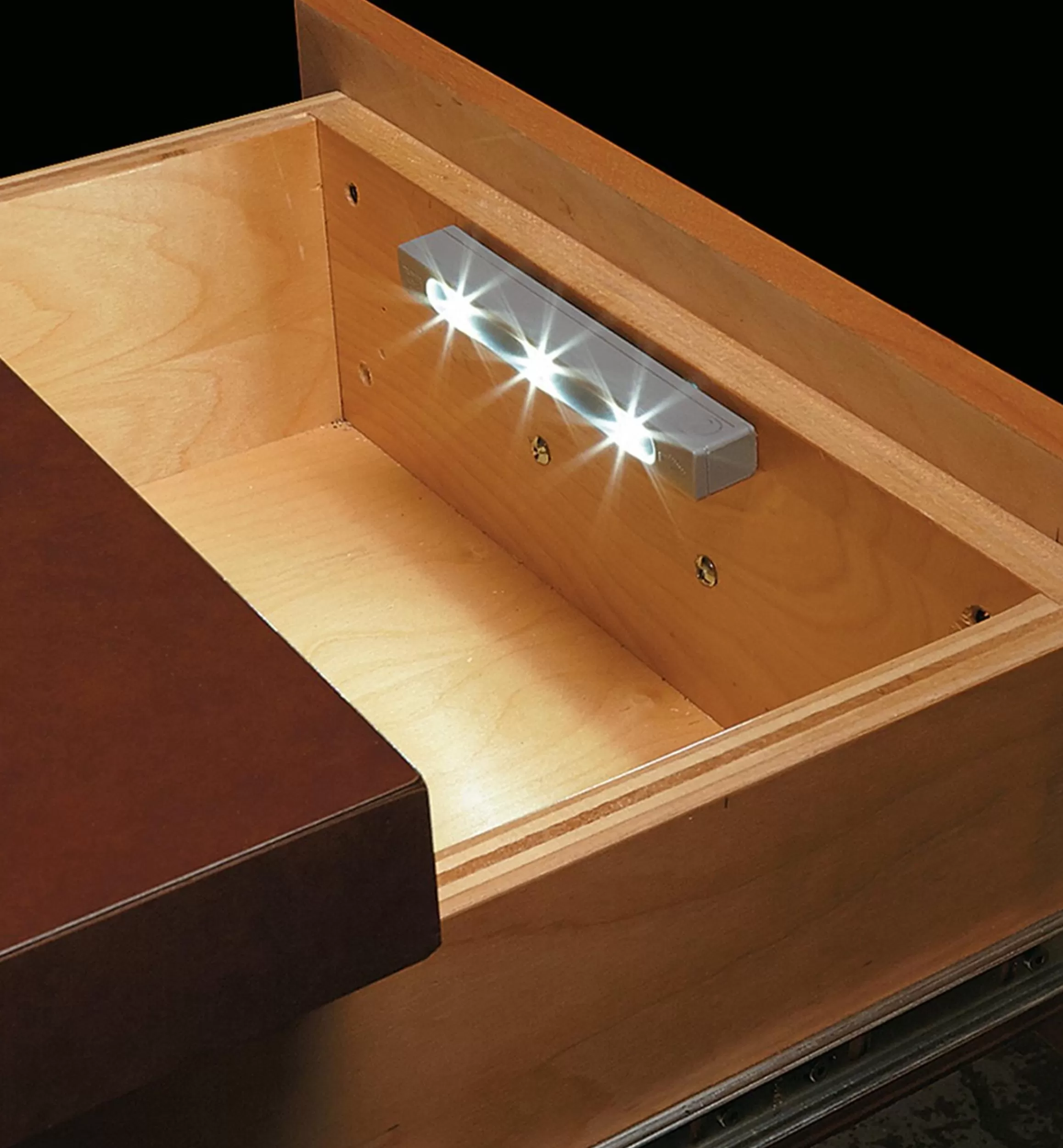 Lee Valley Switchless Drawer Light