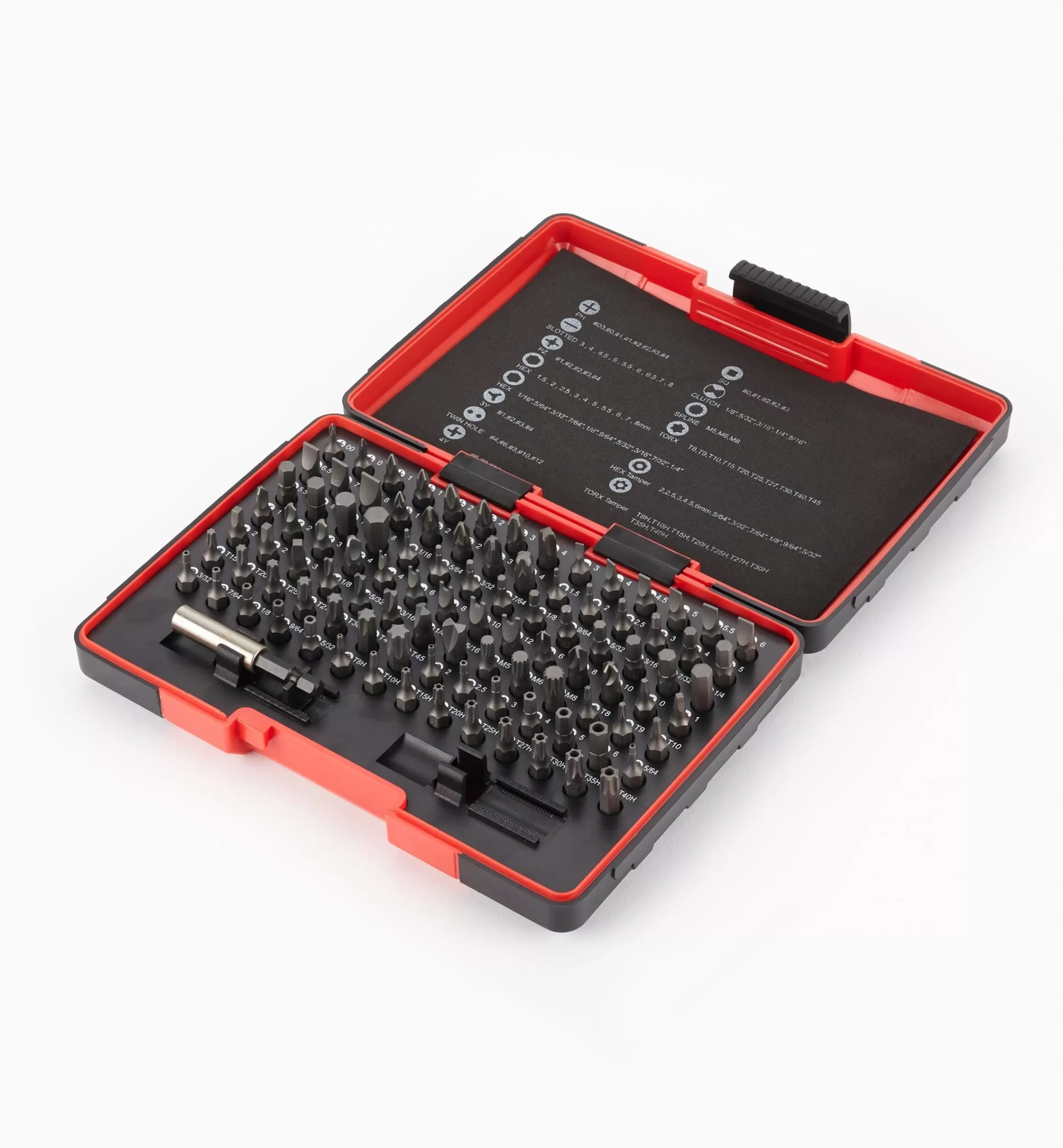 Lee Valley The 99-Piece Not-So-Common Bit Set