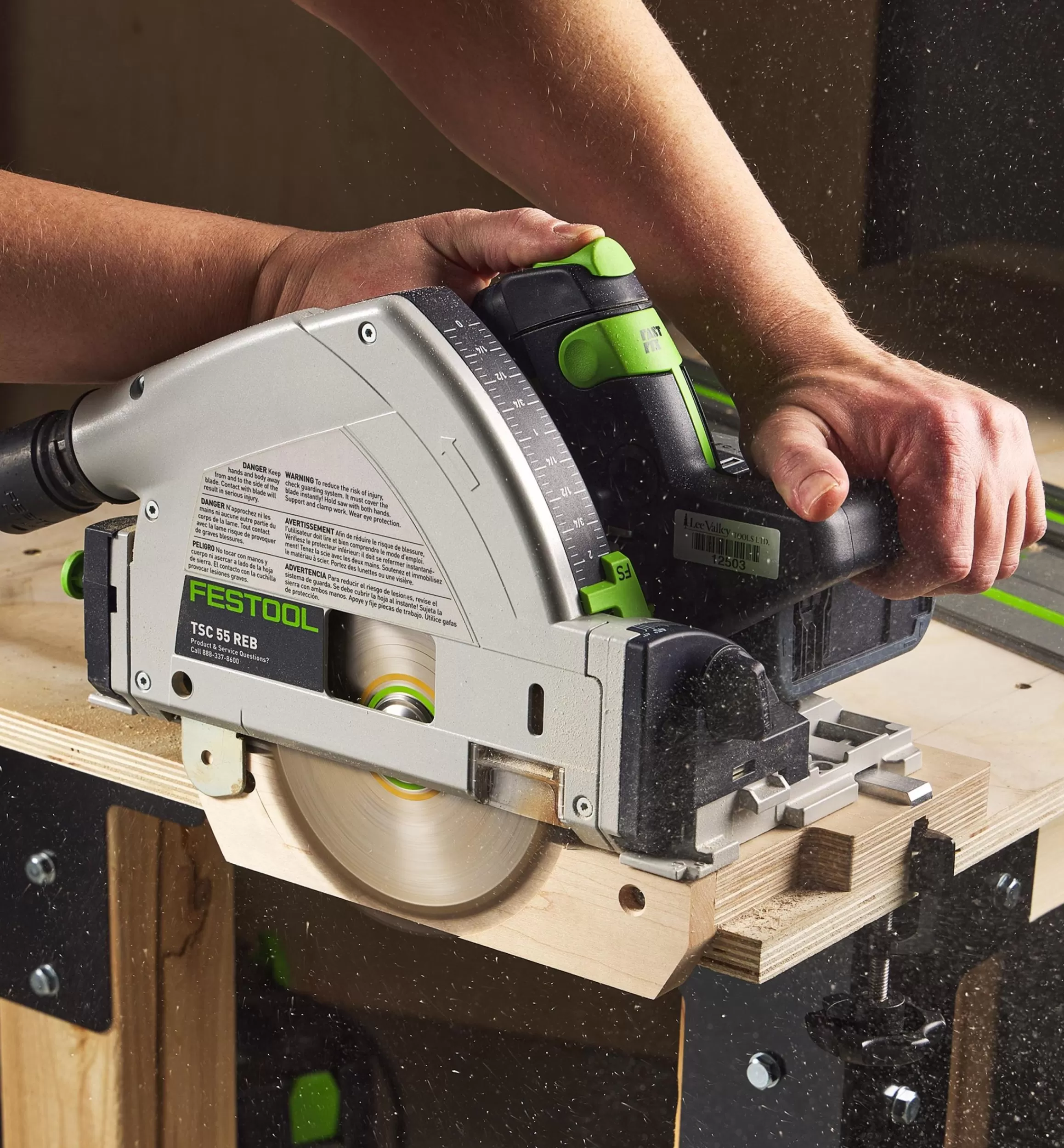 Lee Valley Track Saw Alignment Jig