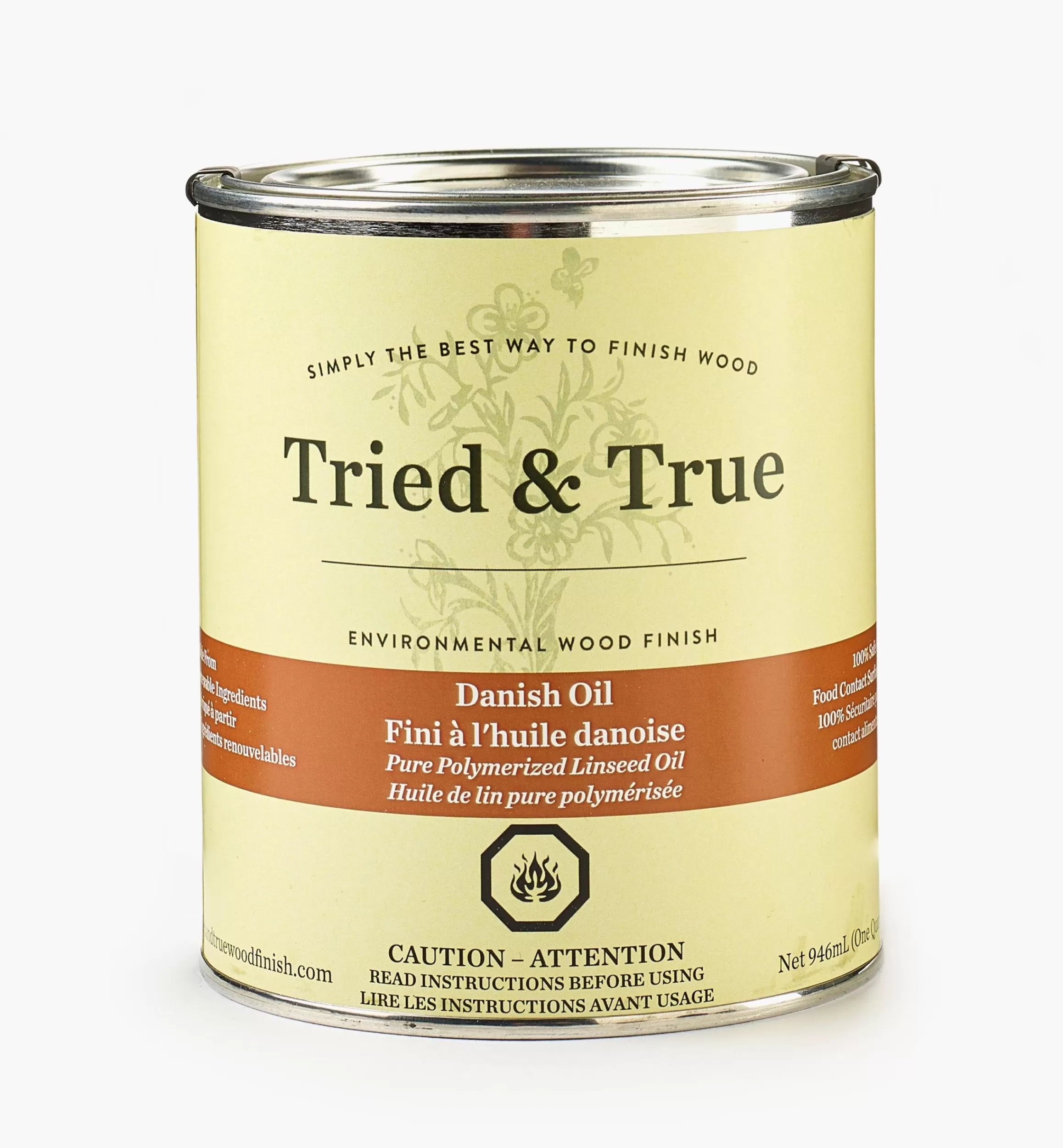 Lee Valley Tried & True Traditional Danish Oil