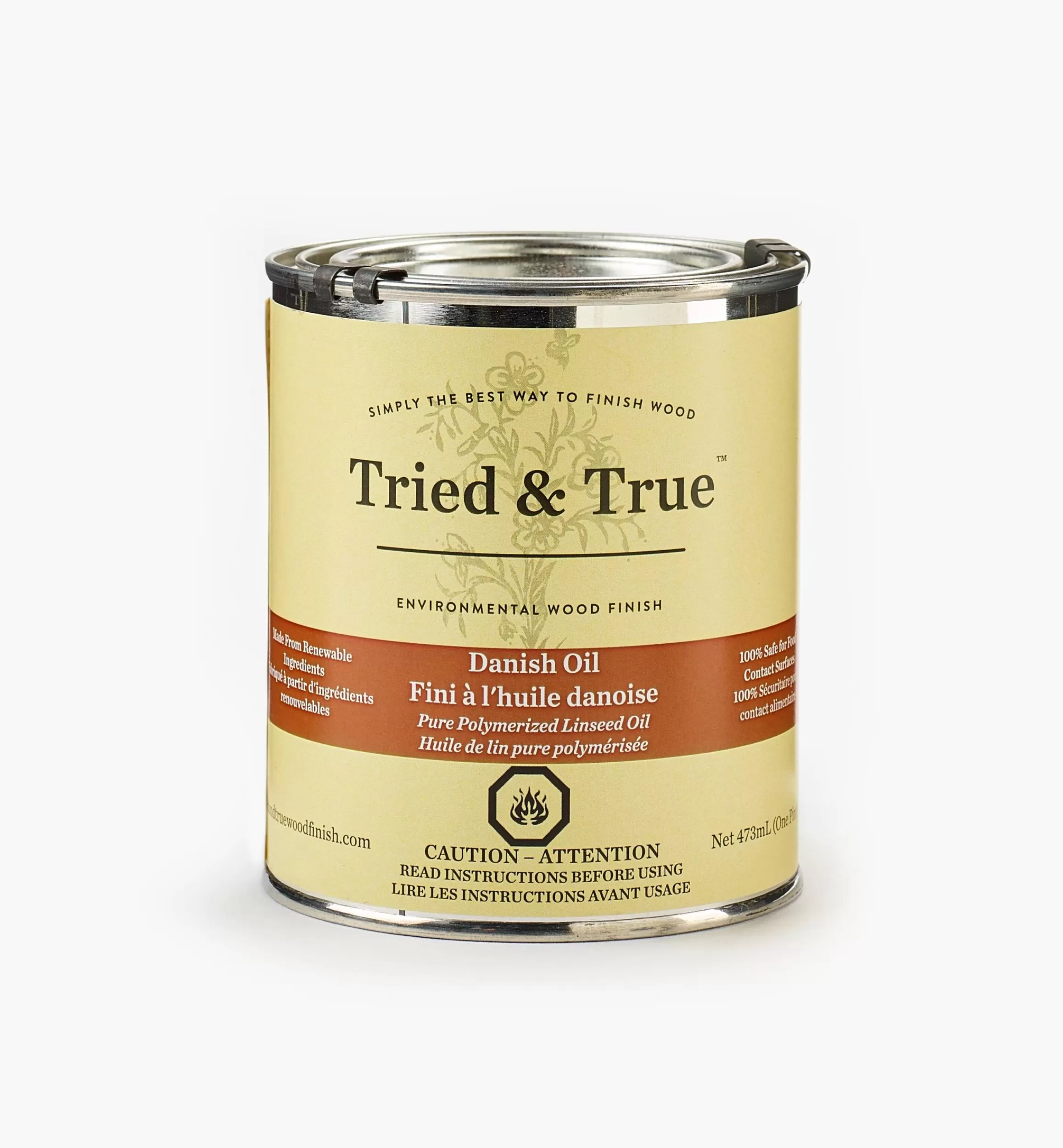 Lee Valley Tried & True Traditional Danish Oil