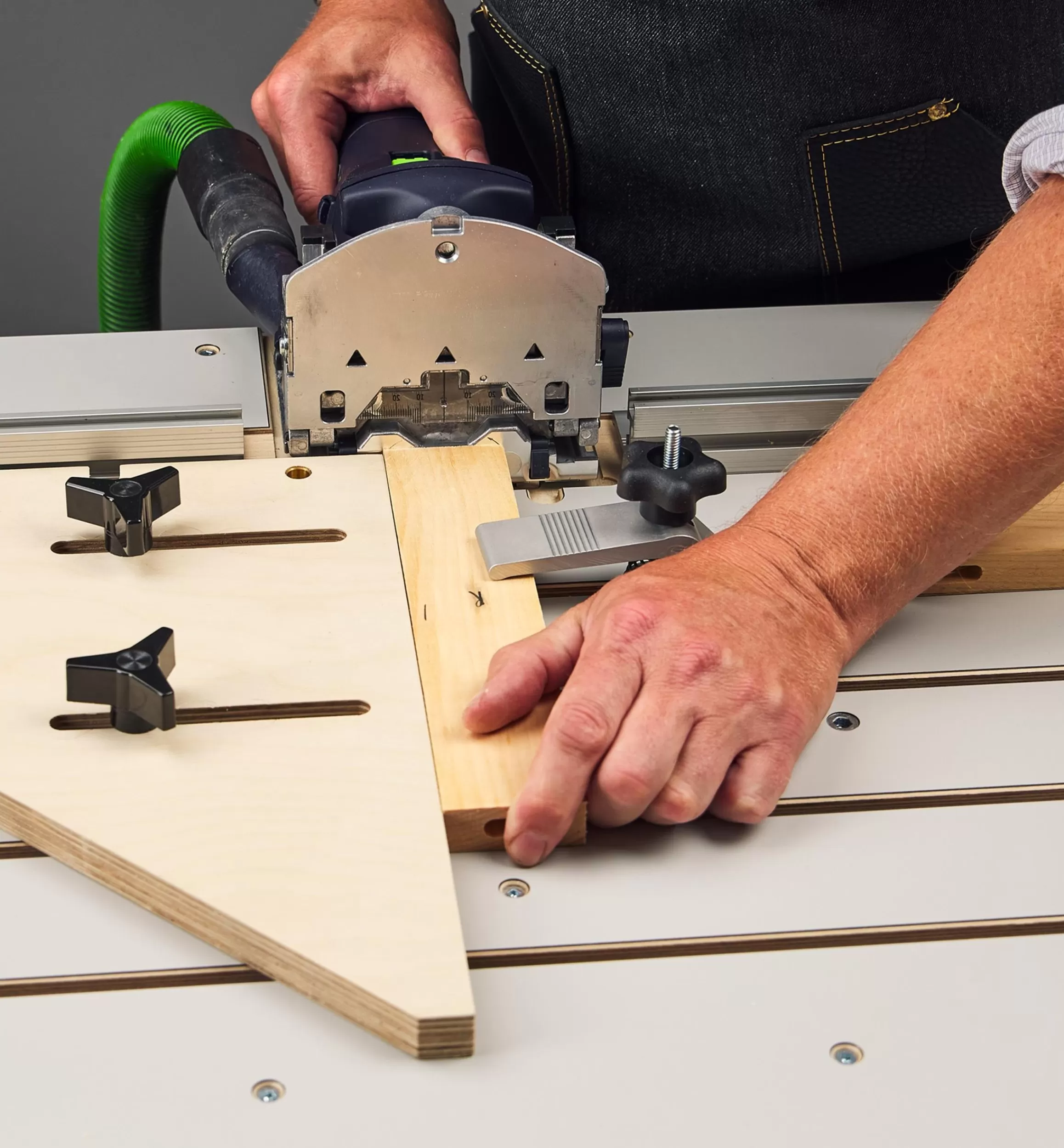 Lee Valley Veritas Domino Joinery Table