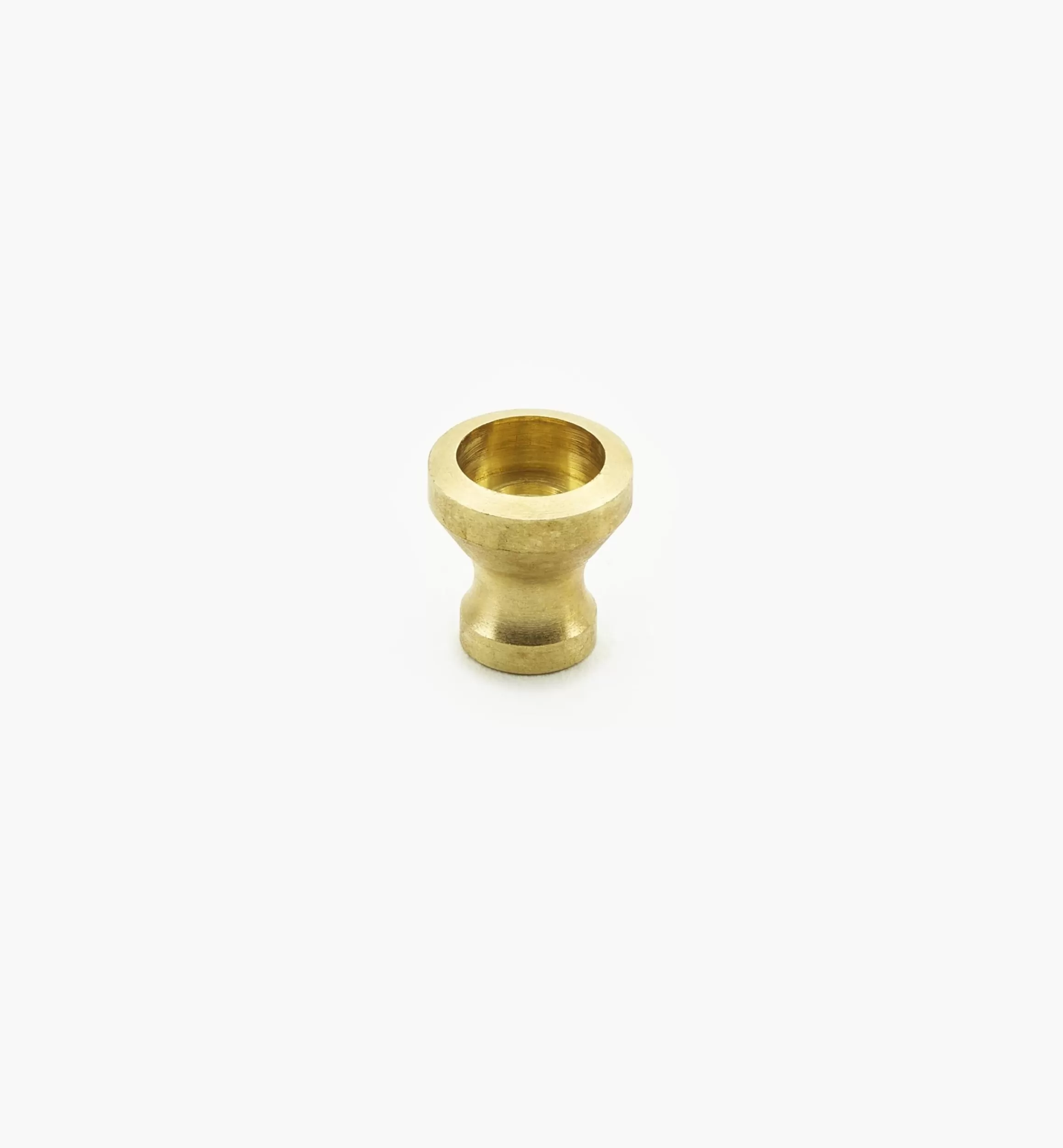 Lee Valley Veritas Smooth-Rimmed Brass Insert Knobs