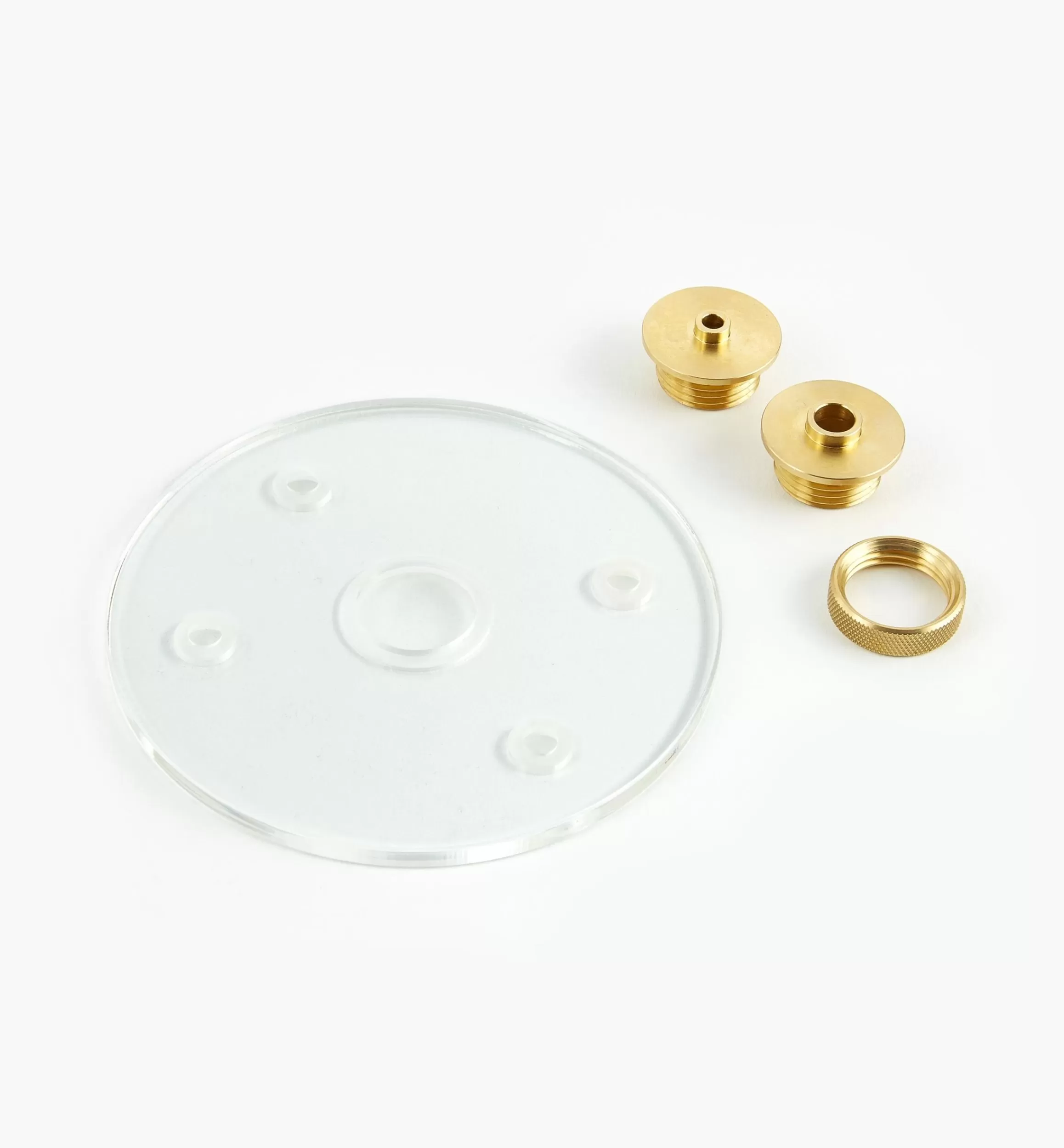 Lee Valley Veritas Template Bushings & Base Plate For Rotary Tool Plunge Base