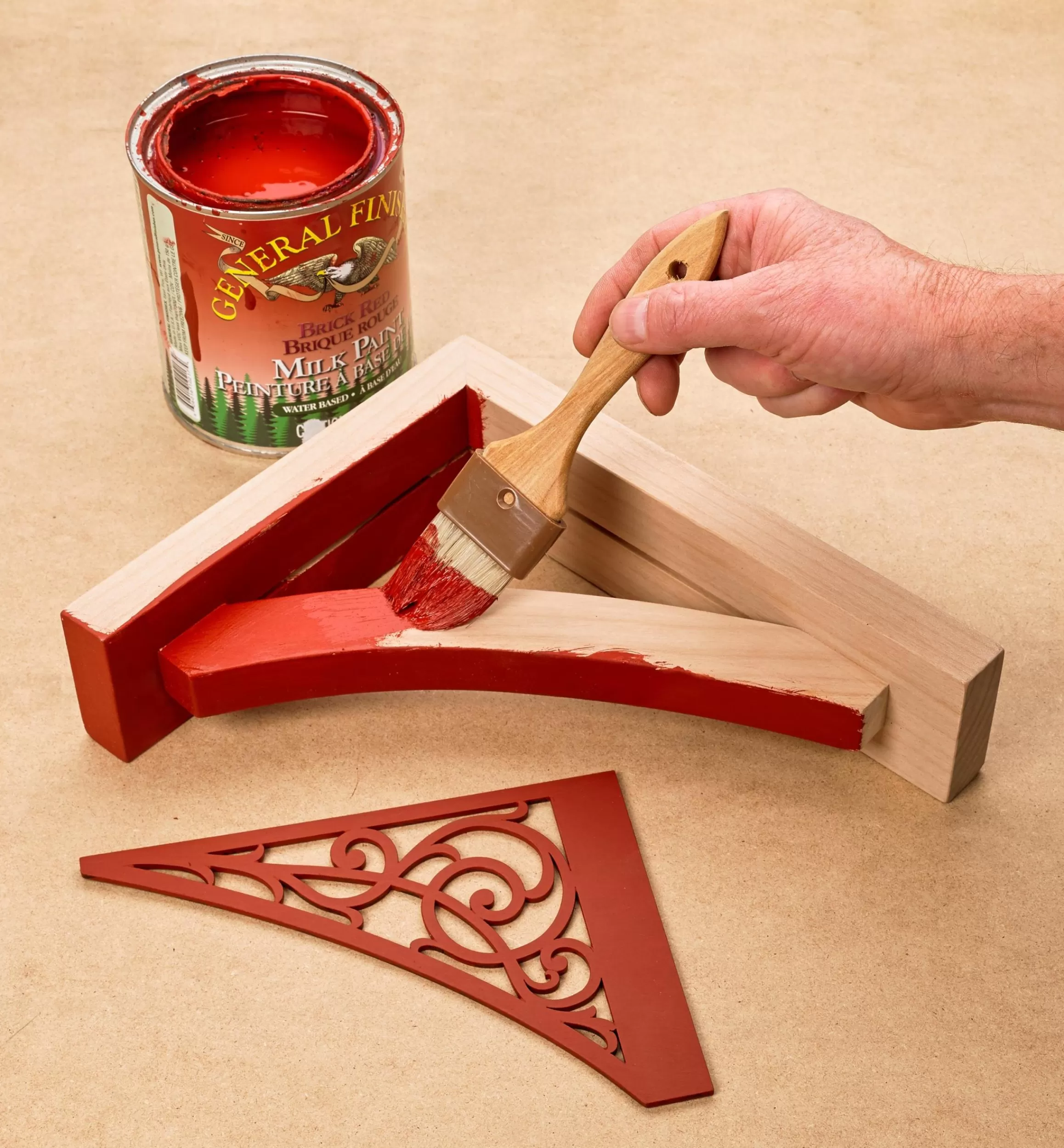 Lee Valley Wooden Shelf Brackets
